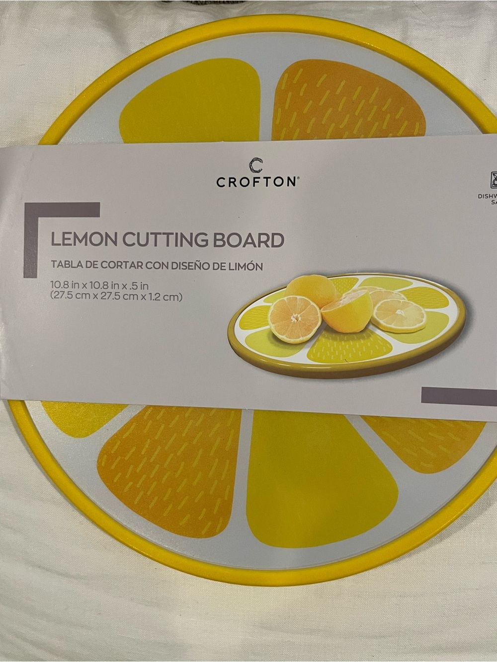 Eco & Crofton - SET Washing Pads & Kitchen Towels & Lemon Cutting Board - Picture 3 of 5